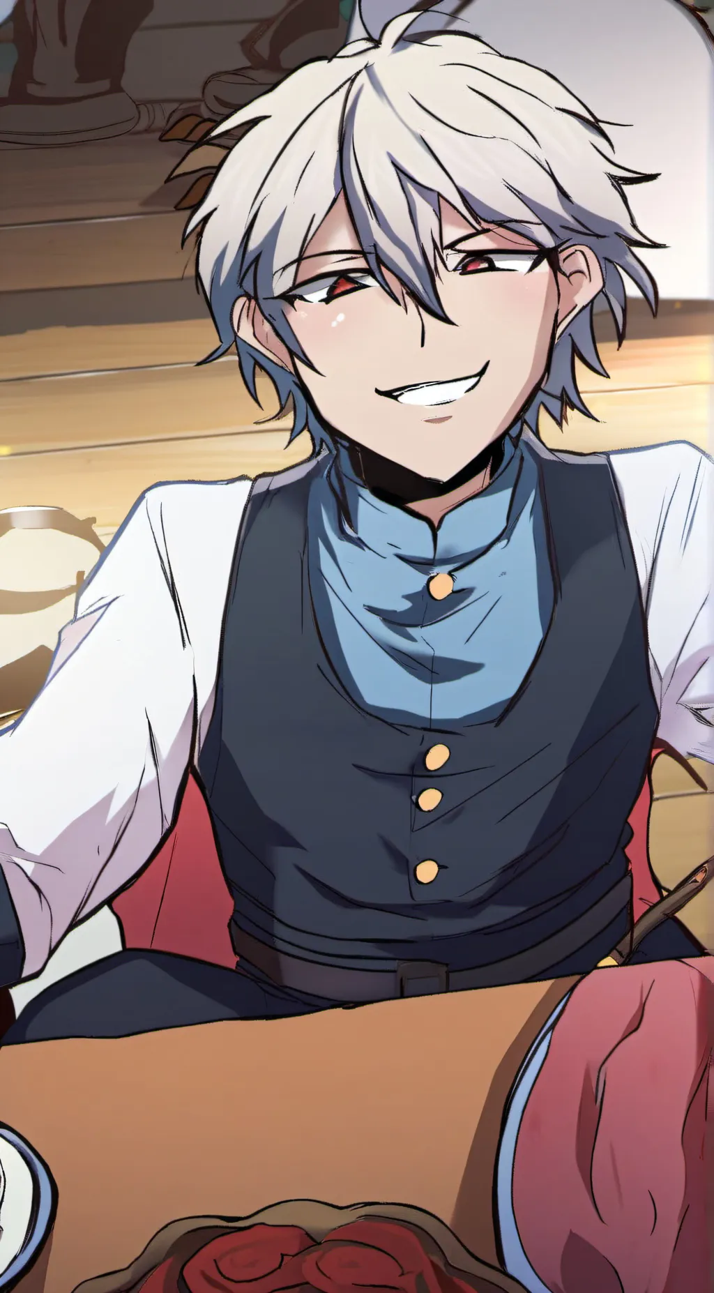 ai character: Auski background