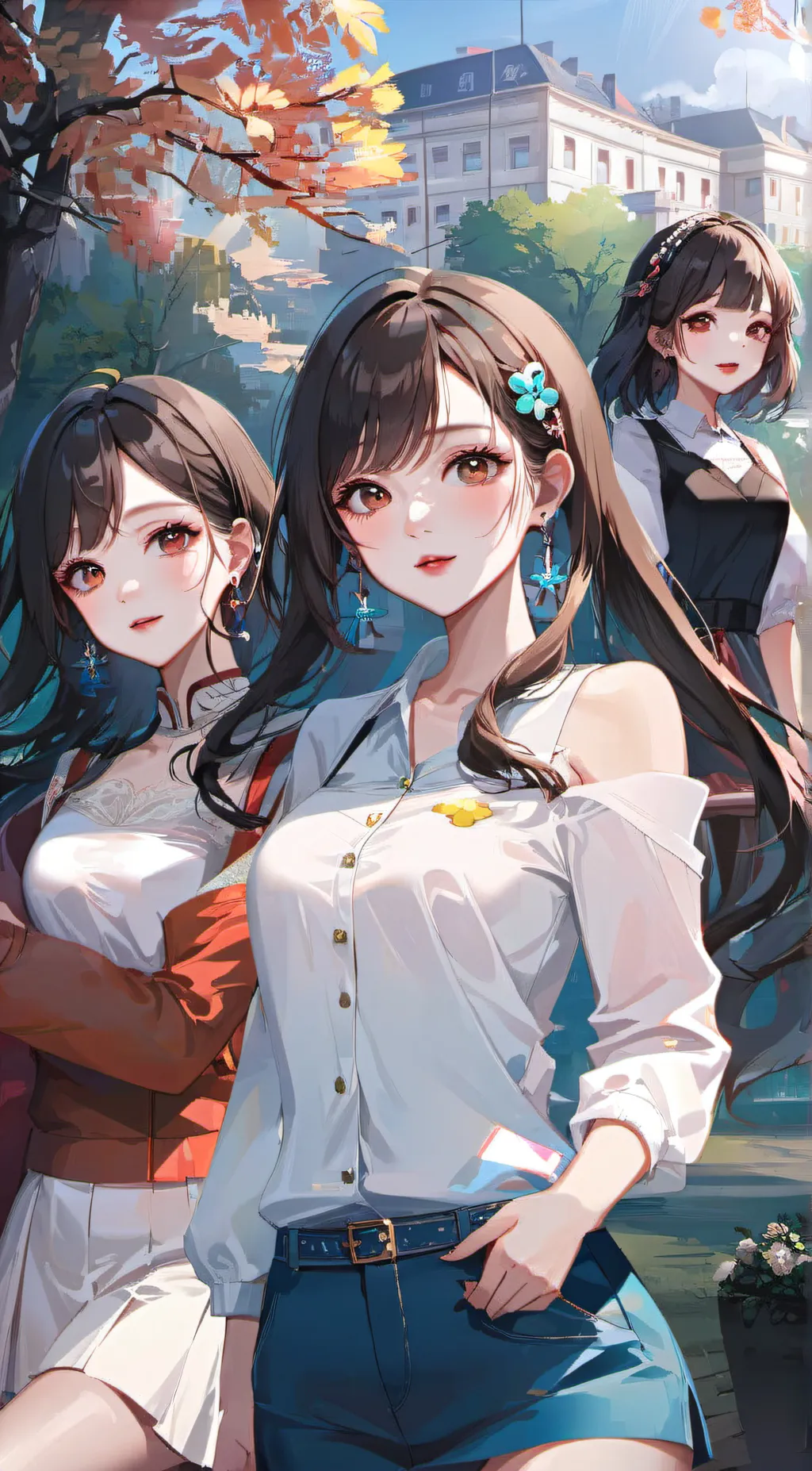 ai character: amy lily Emma background