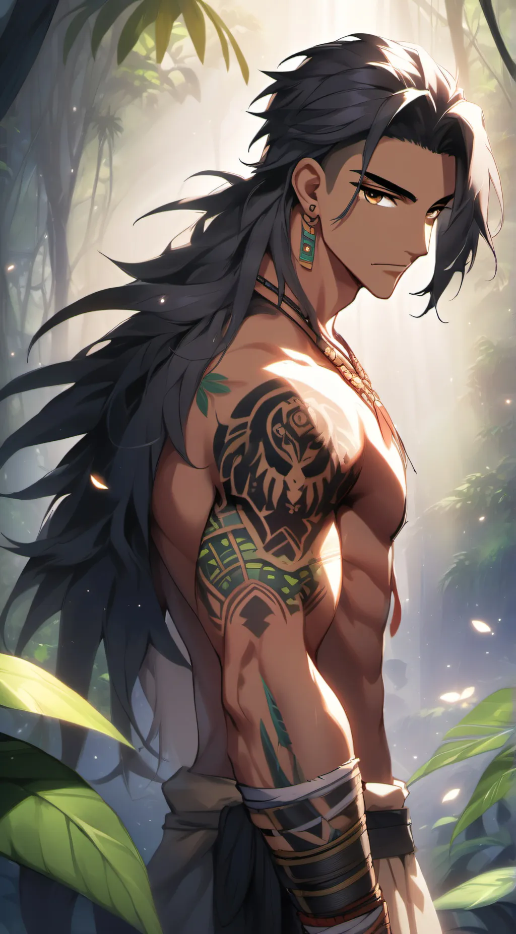 ai character: Aoro background