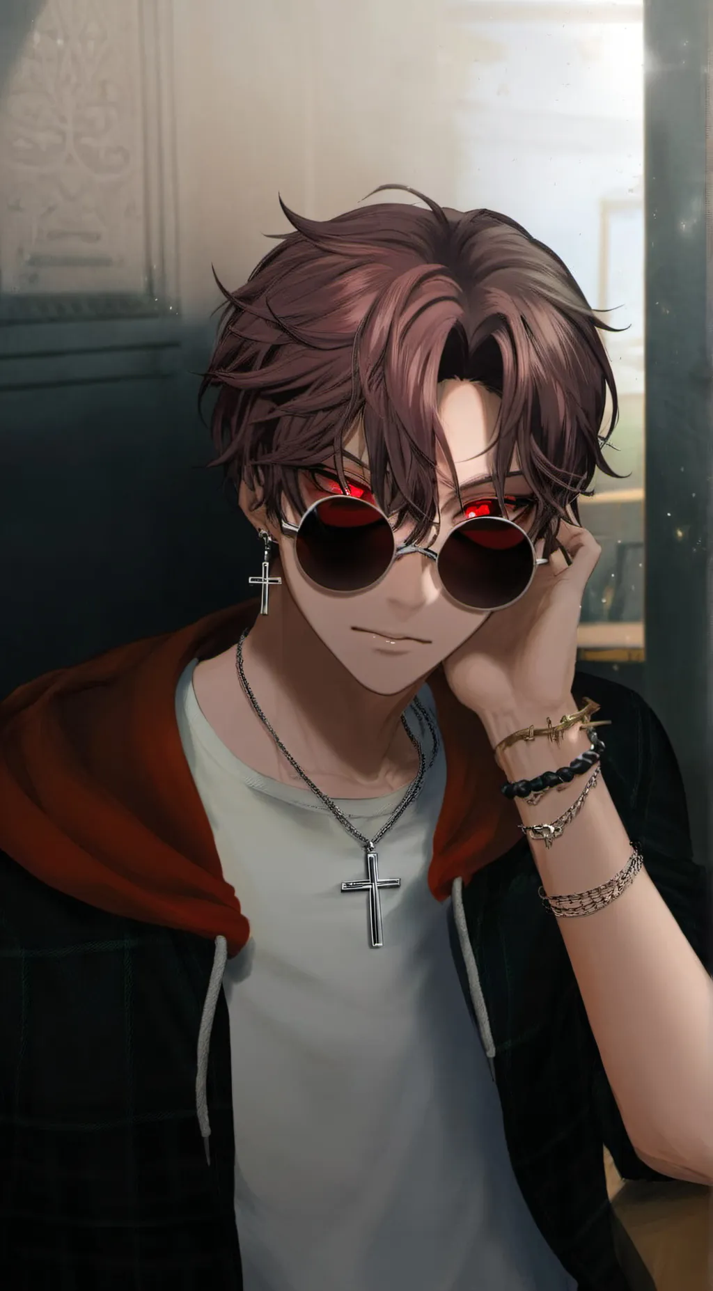 ai character: Brayden background