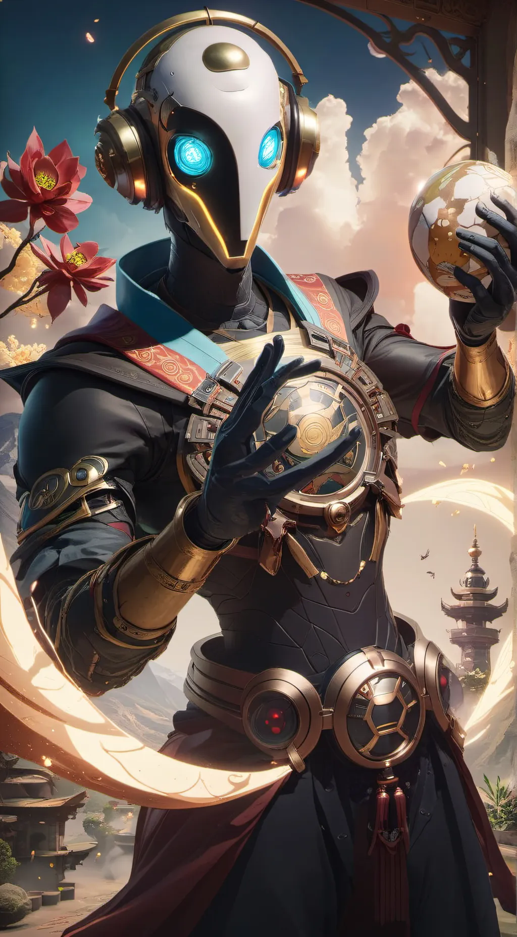 ai character: Zenyatta background