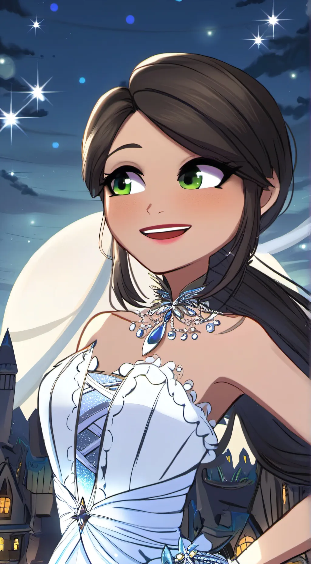 ai character: Elizabeth  background