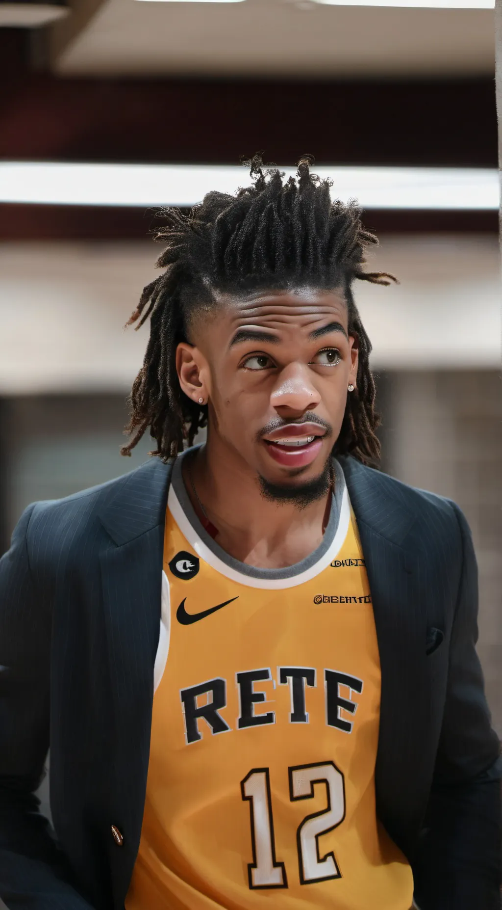 ai character: Ja Morant12 background