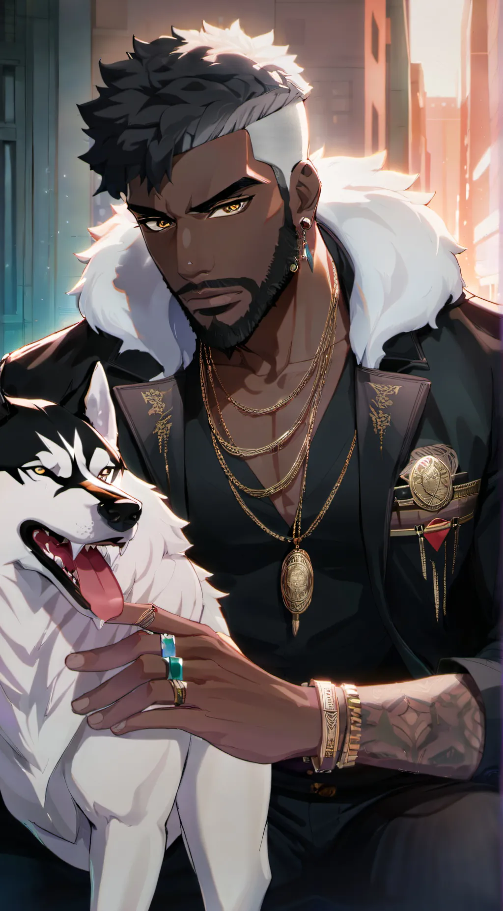 ai character: jace  background