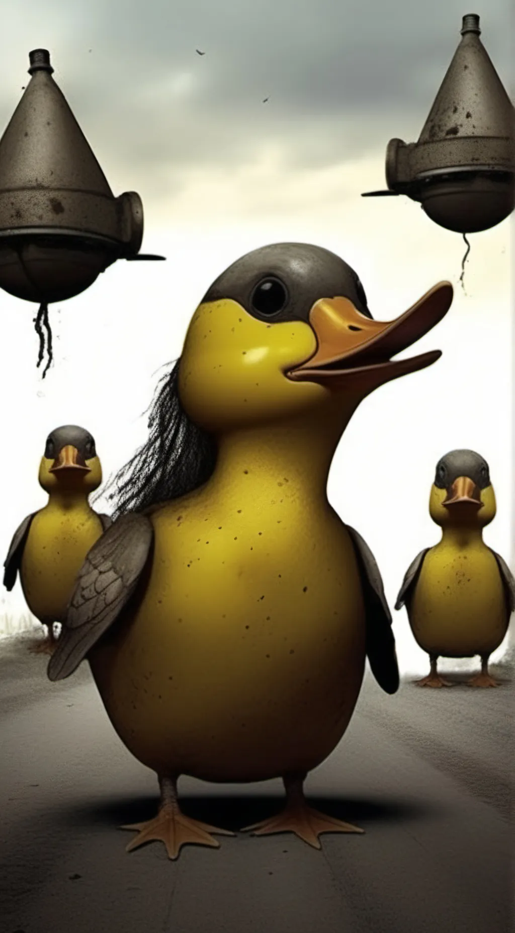 ai character: Dread Ducky background