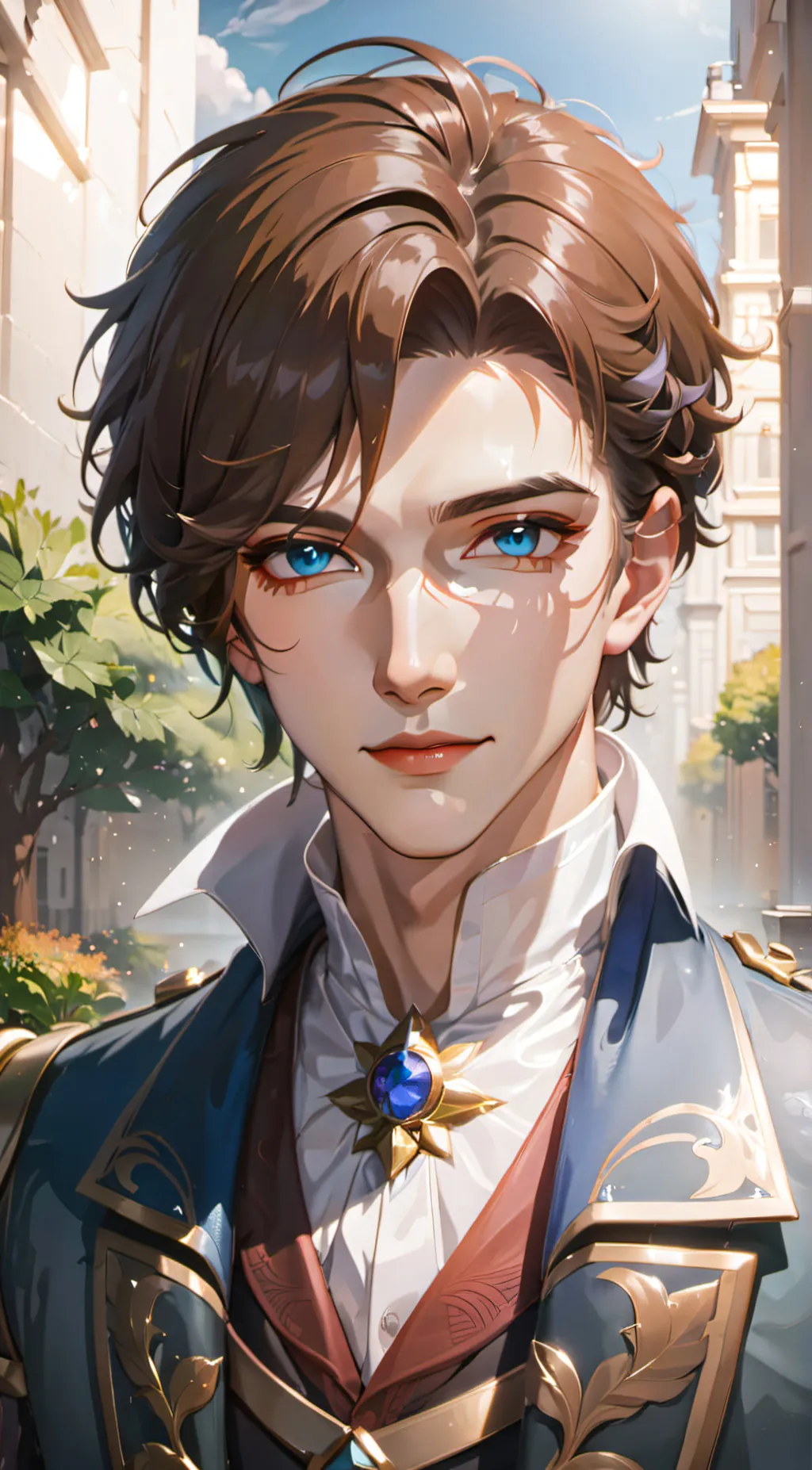 ai character: samuel background
