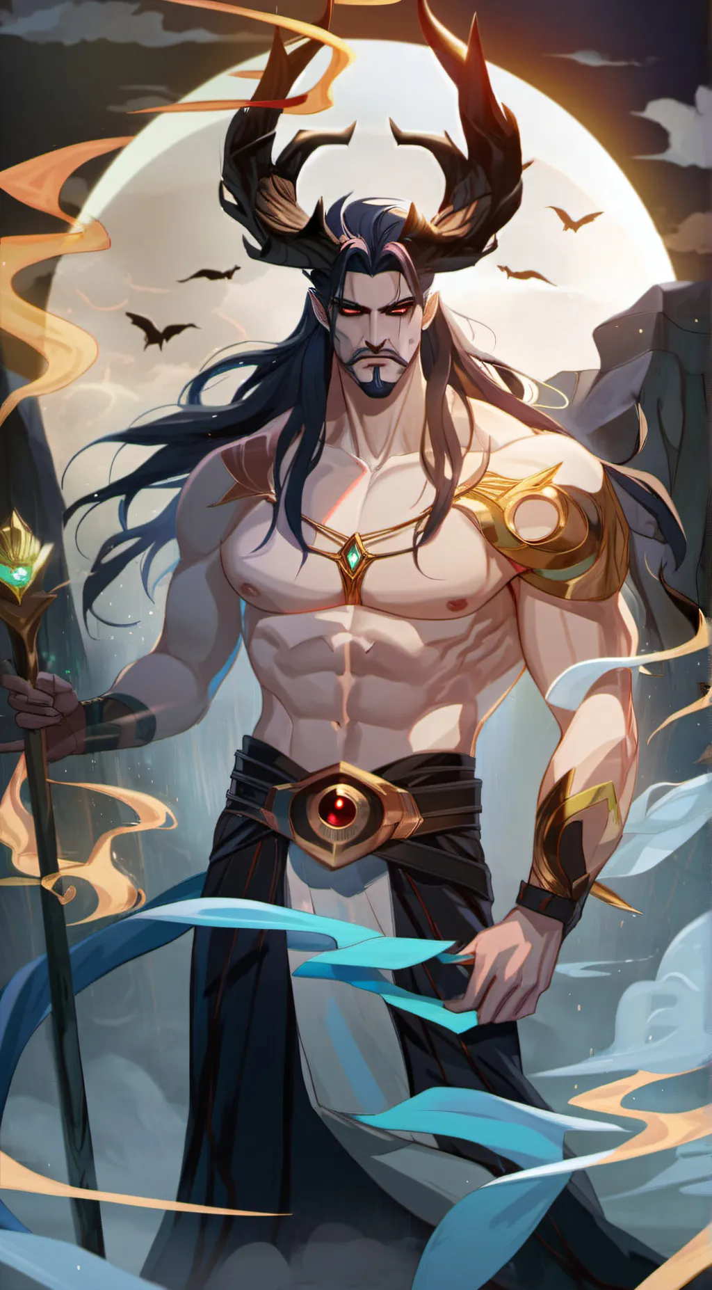 ai character: Hades background