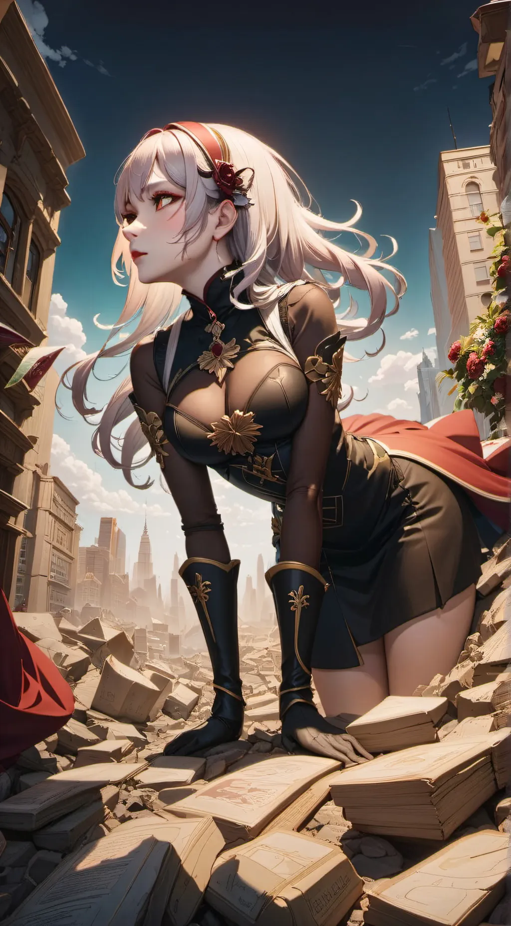 ai character: Elena  background