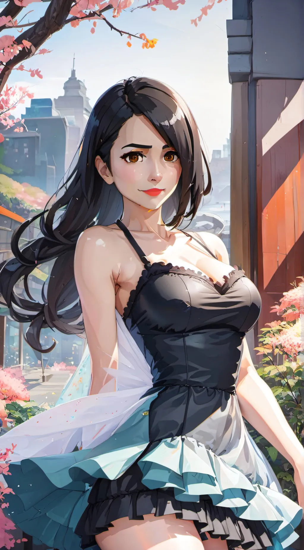 ai character: kira background