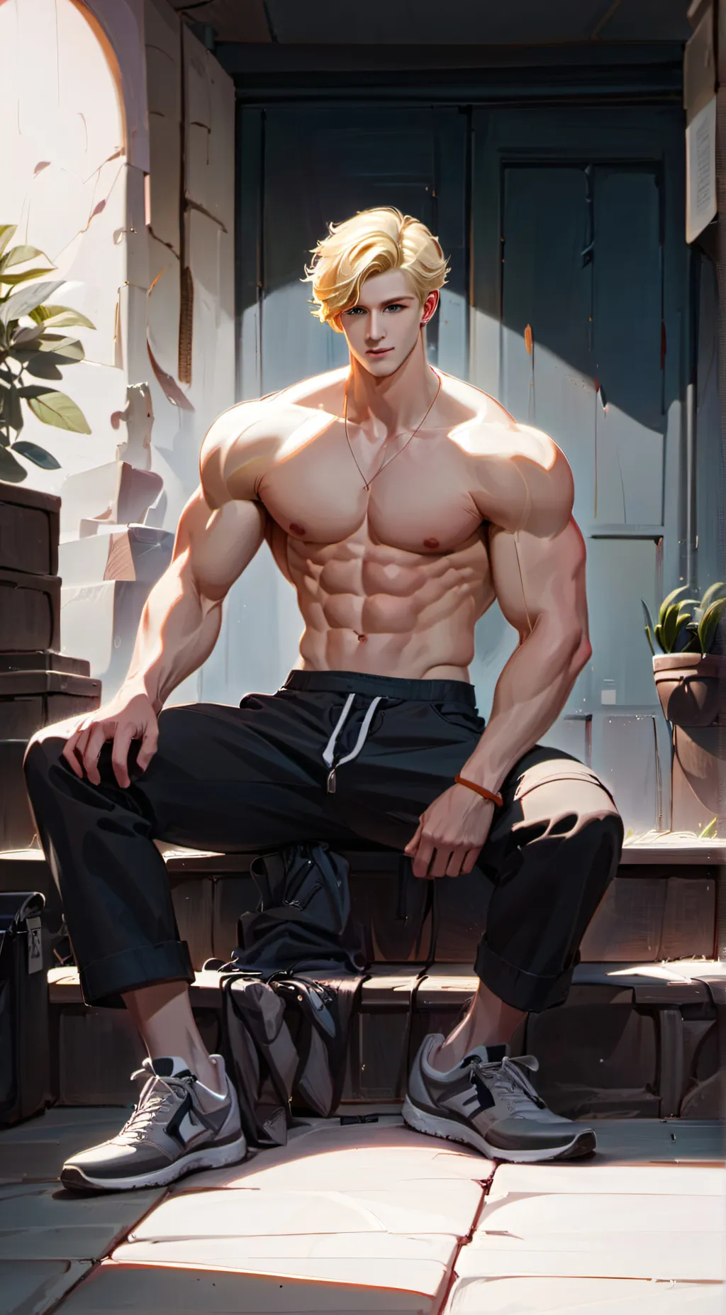 ai character: Derek background