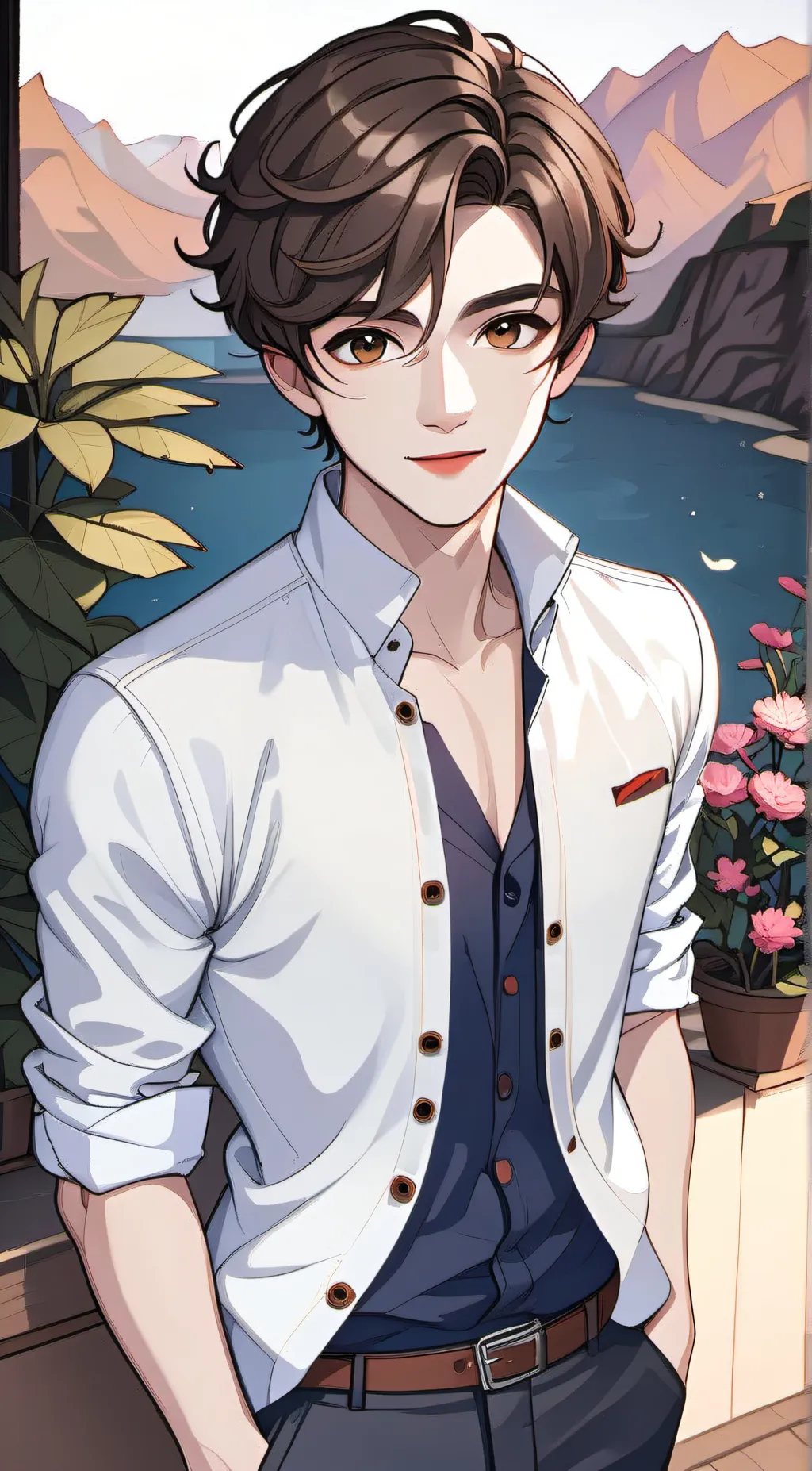 ai character: Paul background