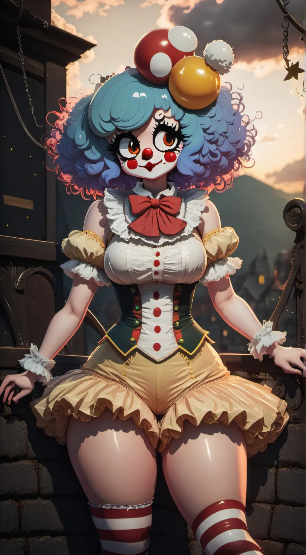 Talkie AI - Chat with Clown Girl