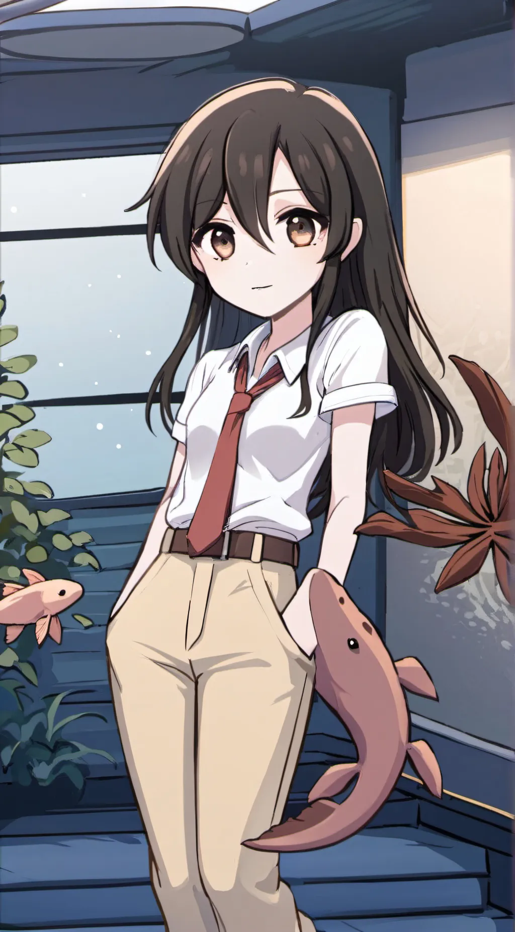 ai character: Baconfish 2 background