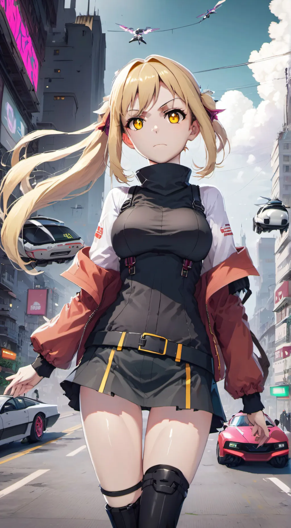 ai character: Eva background