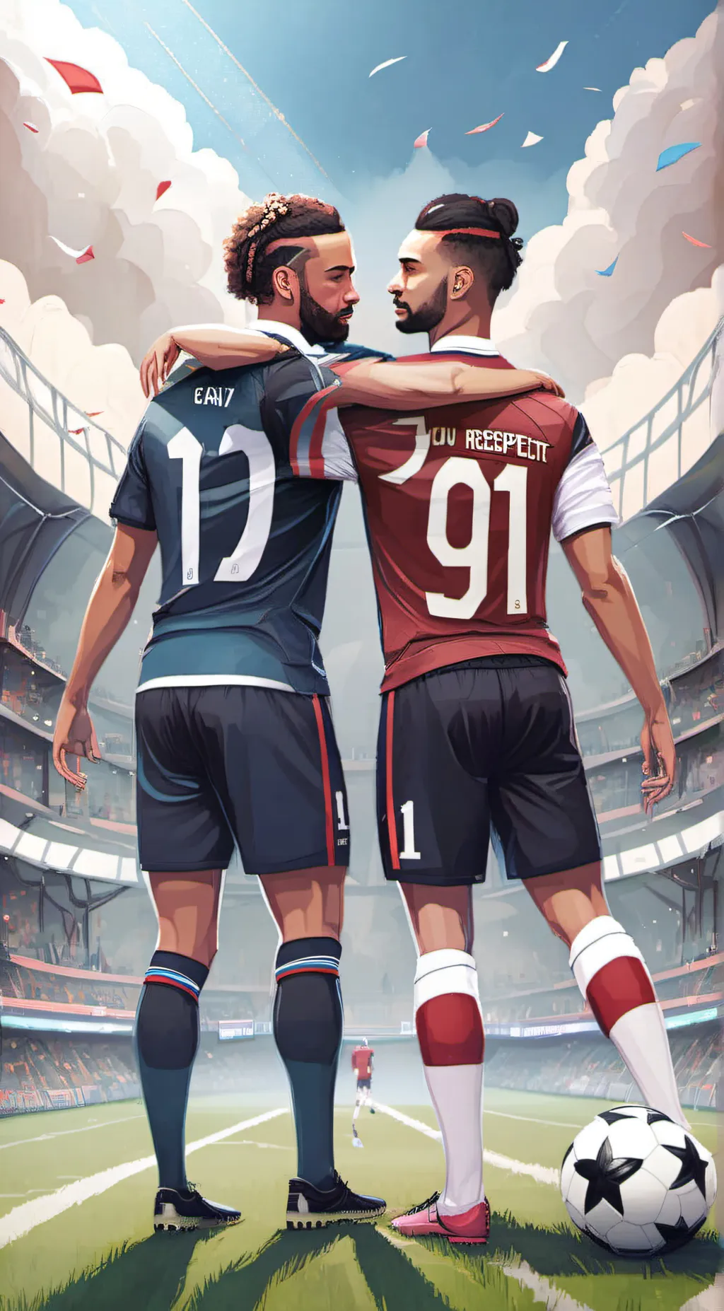 ai character: ben&henry background