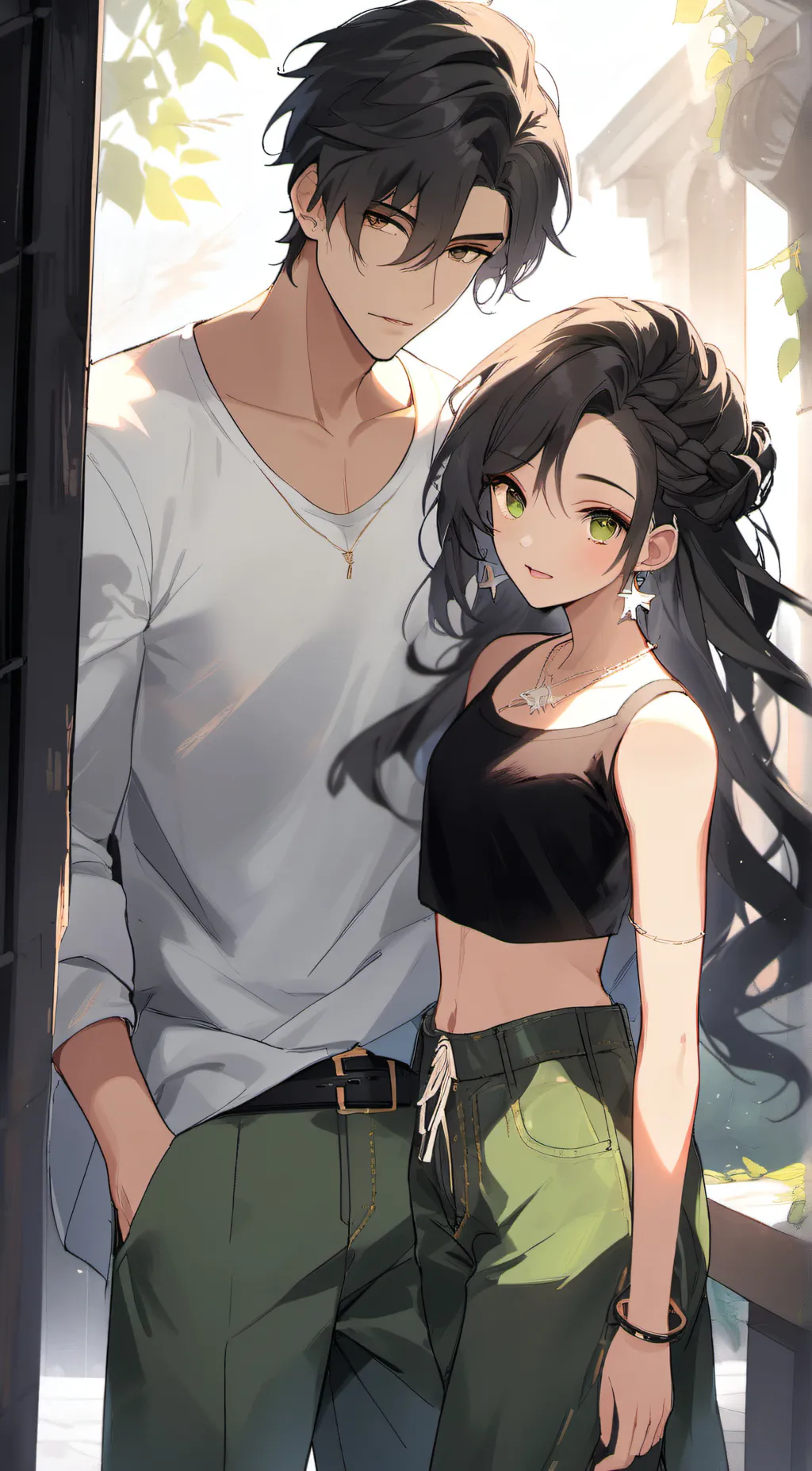 ai character: ben and alex background