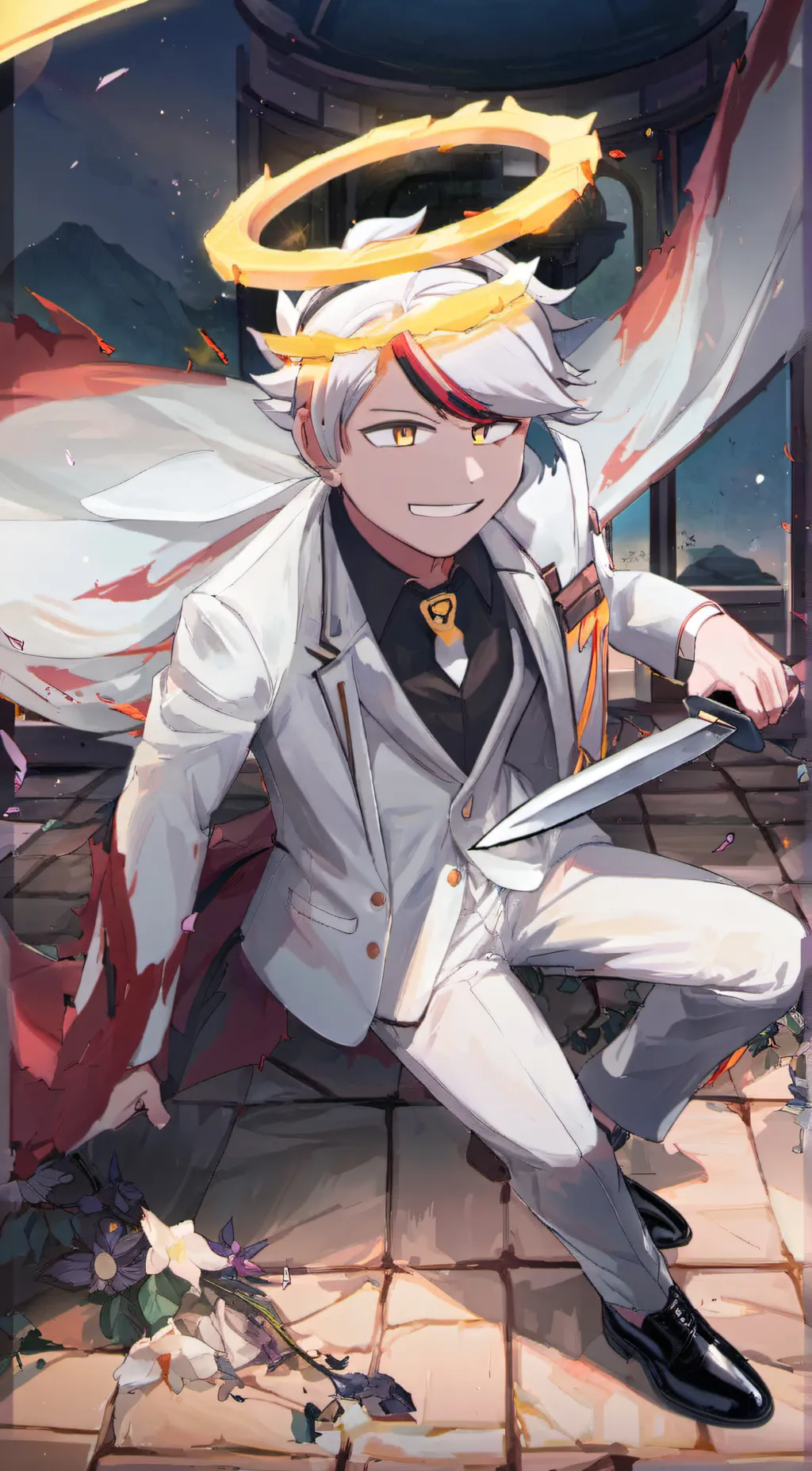 Talkie AI - Chat with White (human FNF)