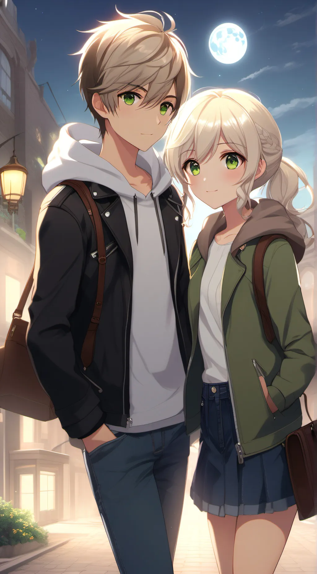 ai character: Maya and Josh background