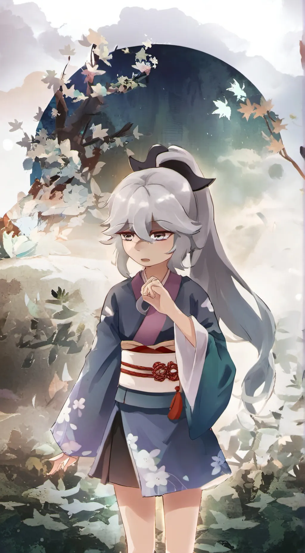 ai character: Zero background