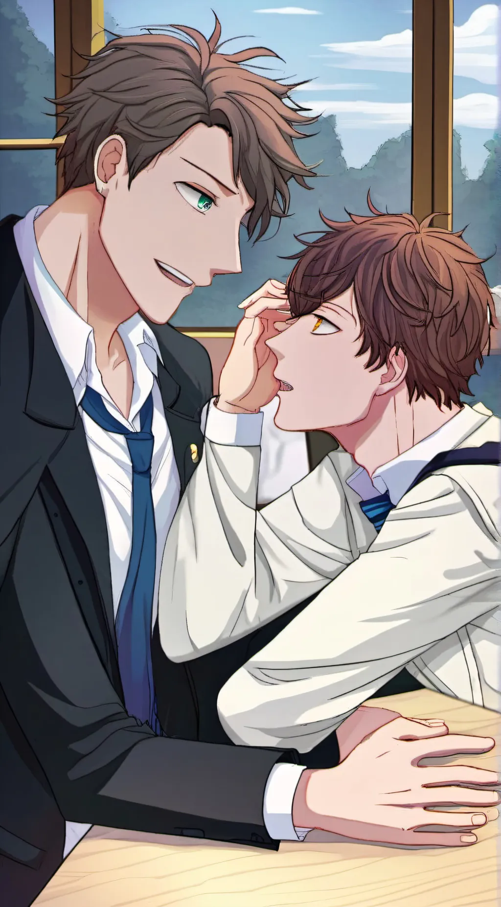 ai character: max background