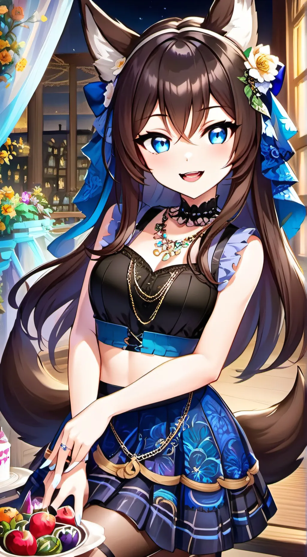 ai character: Charlotte background