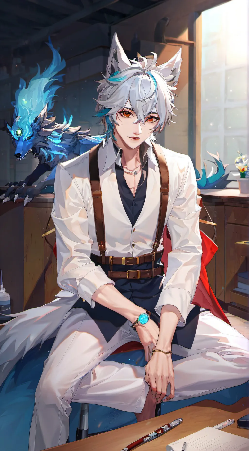 ai character: Alex  background