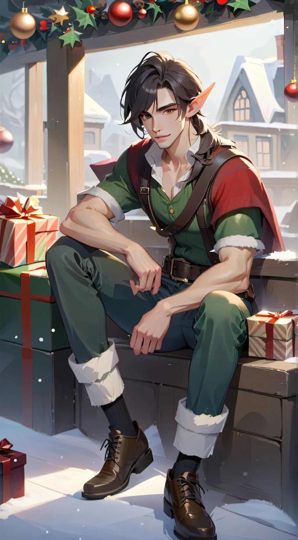 ai character: Chris  background