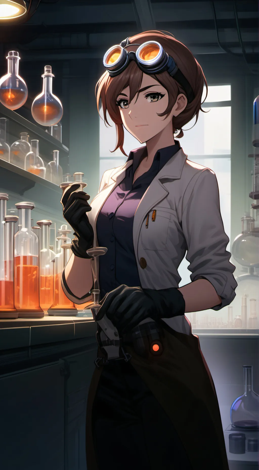 ai character: Samantha Meili background