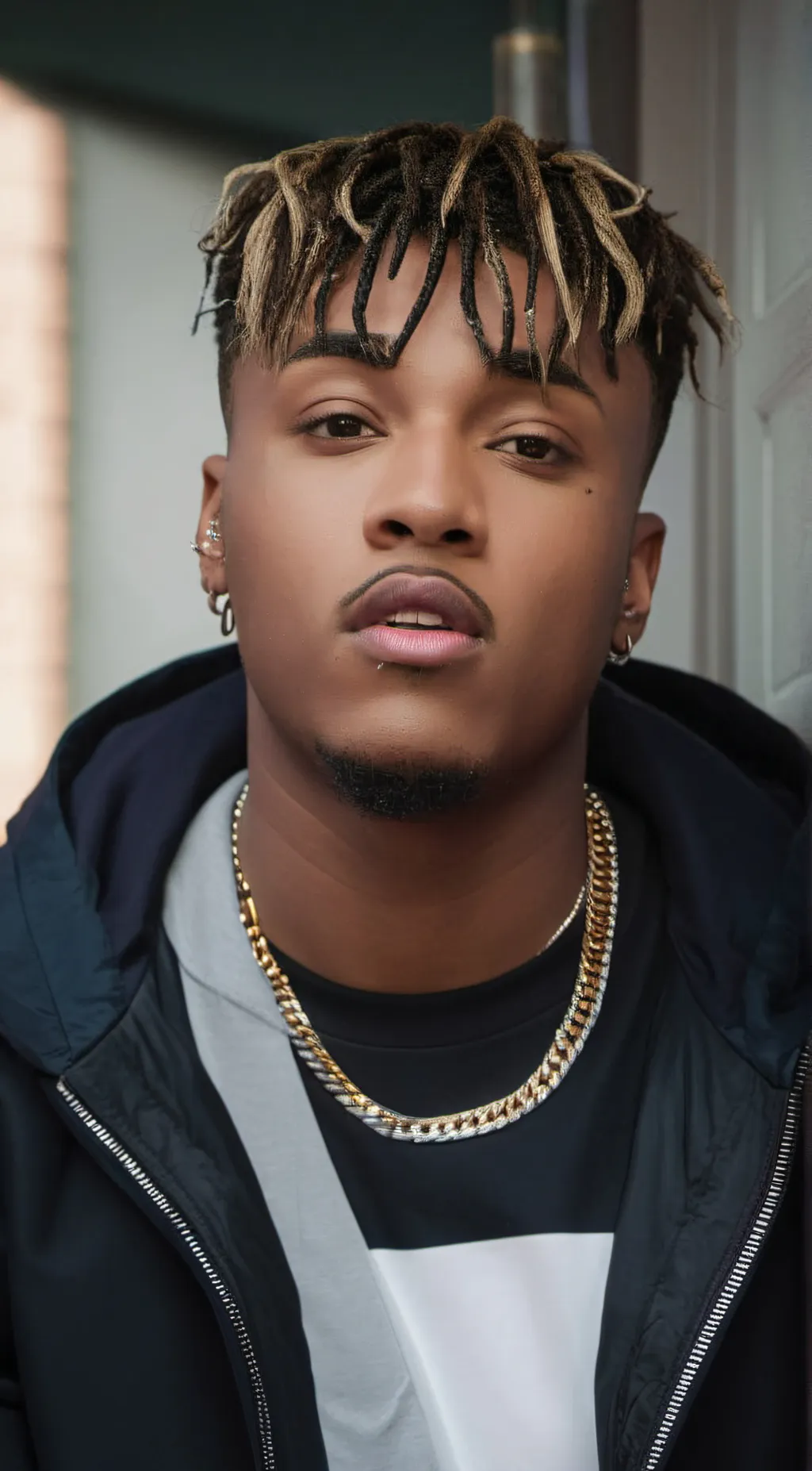 ai character: Juice WRLD background