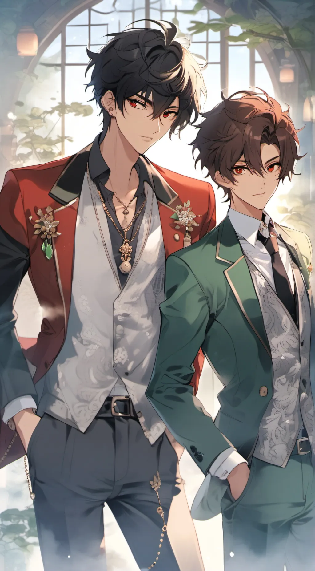 ai character: Lucifer & Liam background