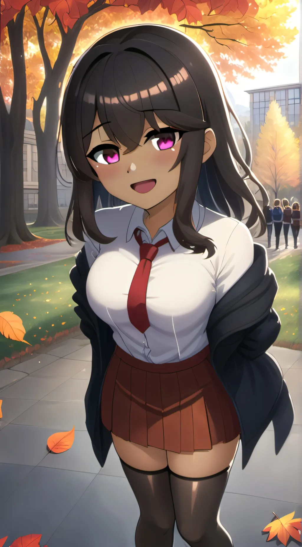 ai character: Nicole  background