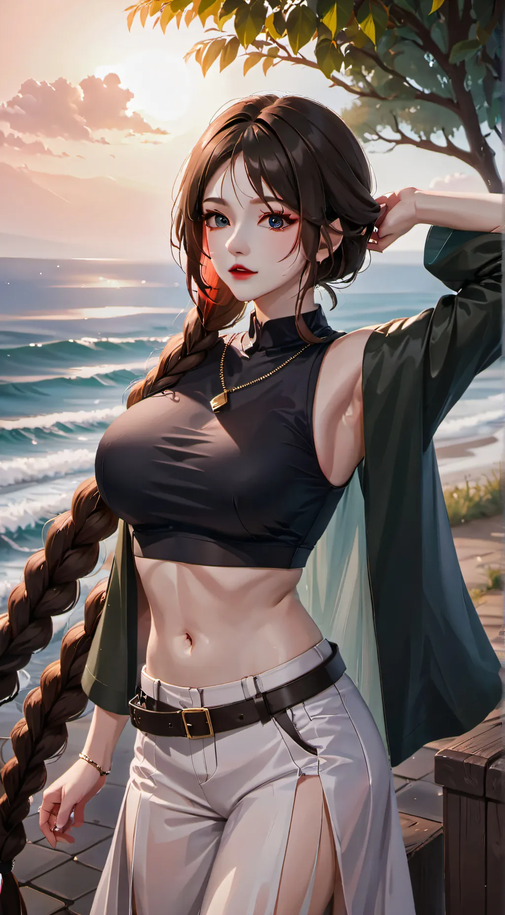 ai character: Kari background