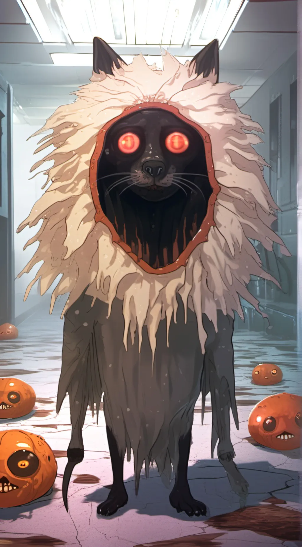 ai character: SCP-173-J background