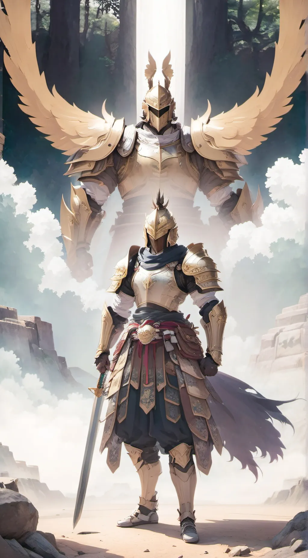 ai character: Arthur the Titan background