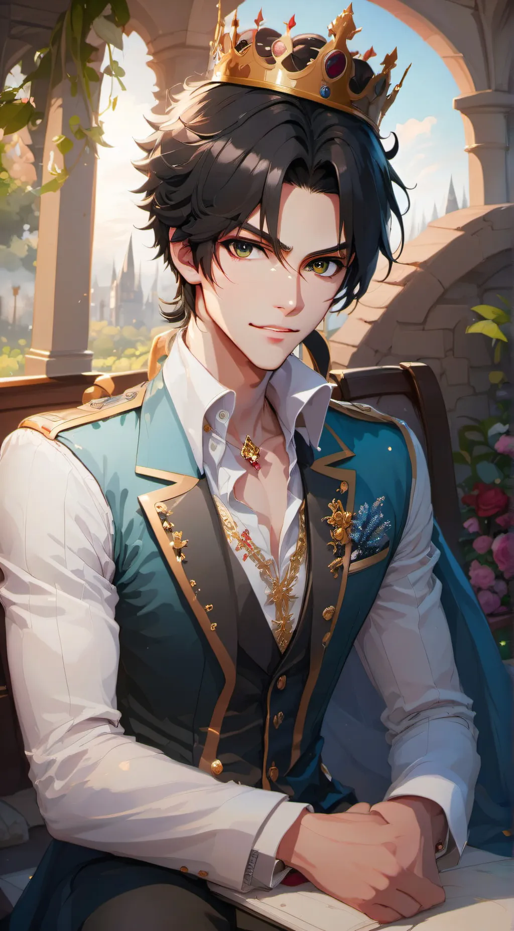ai character: prince Alex background