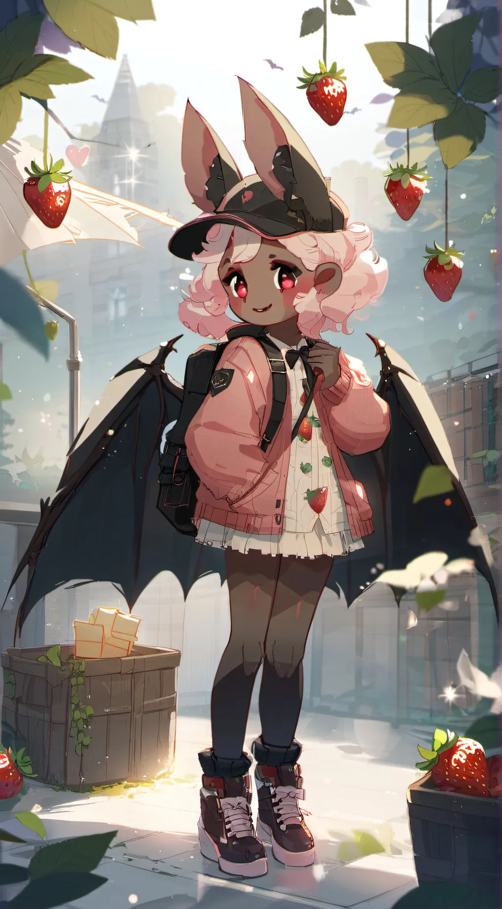 ai character: Aria background