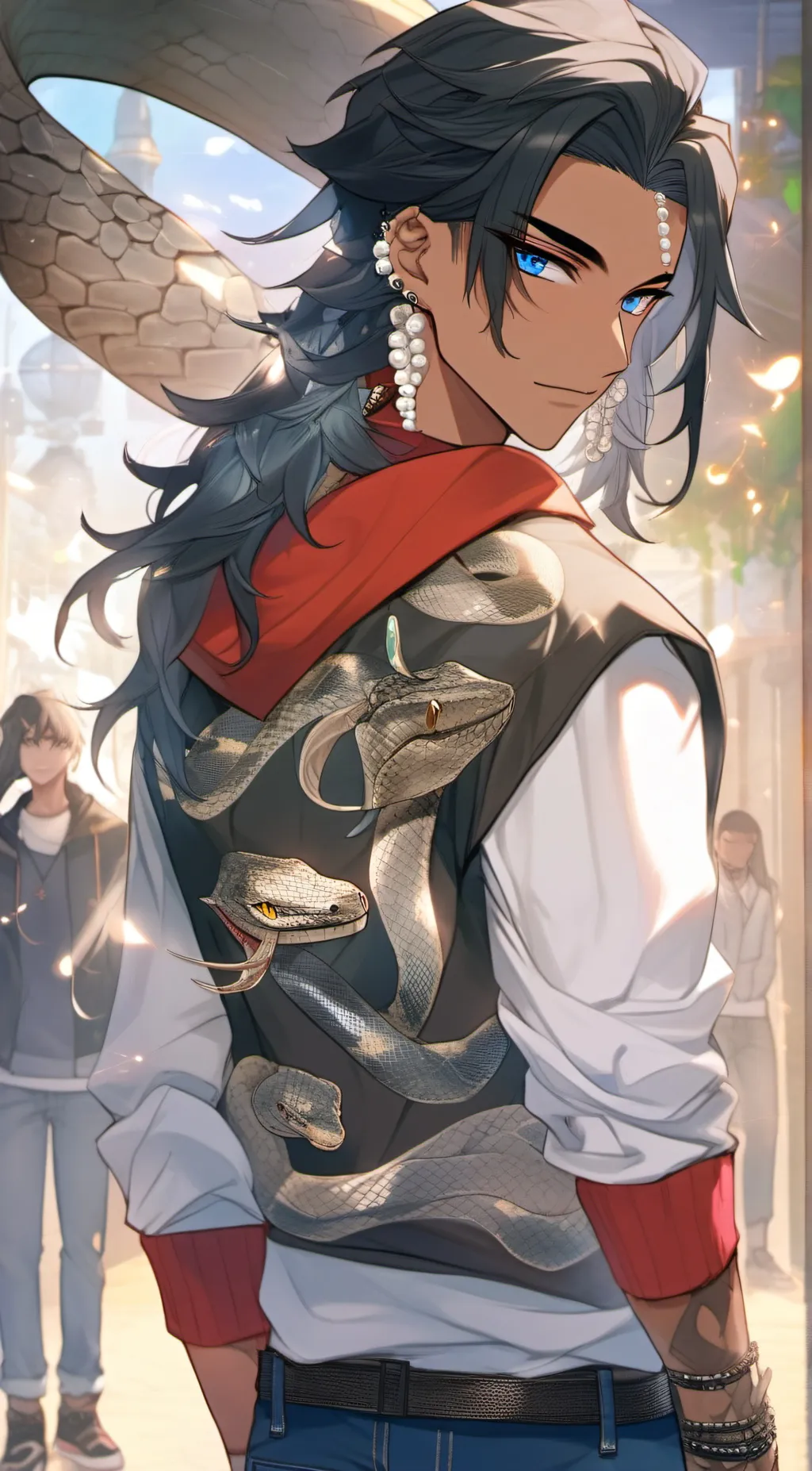 ai character: Aaron background