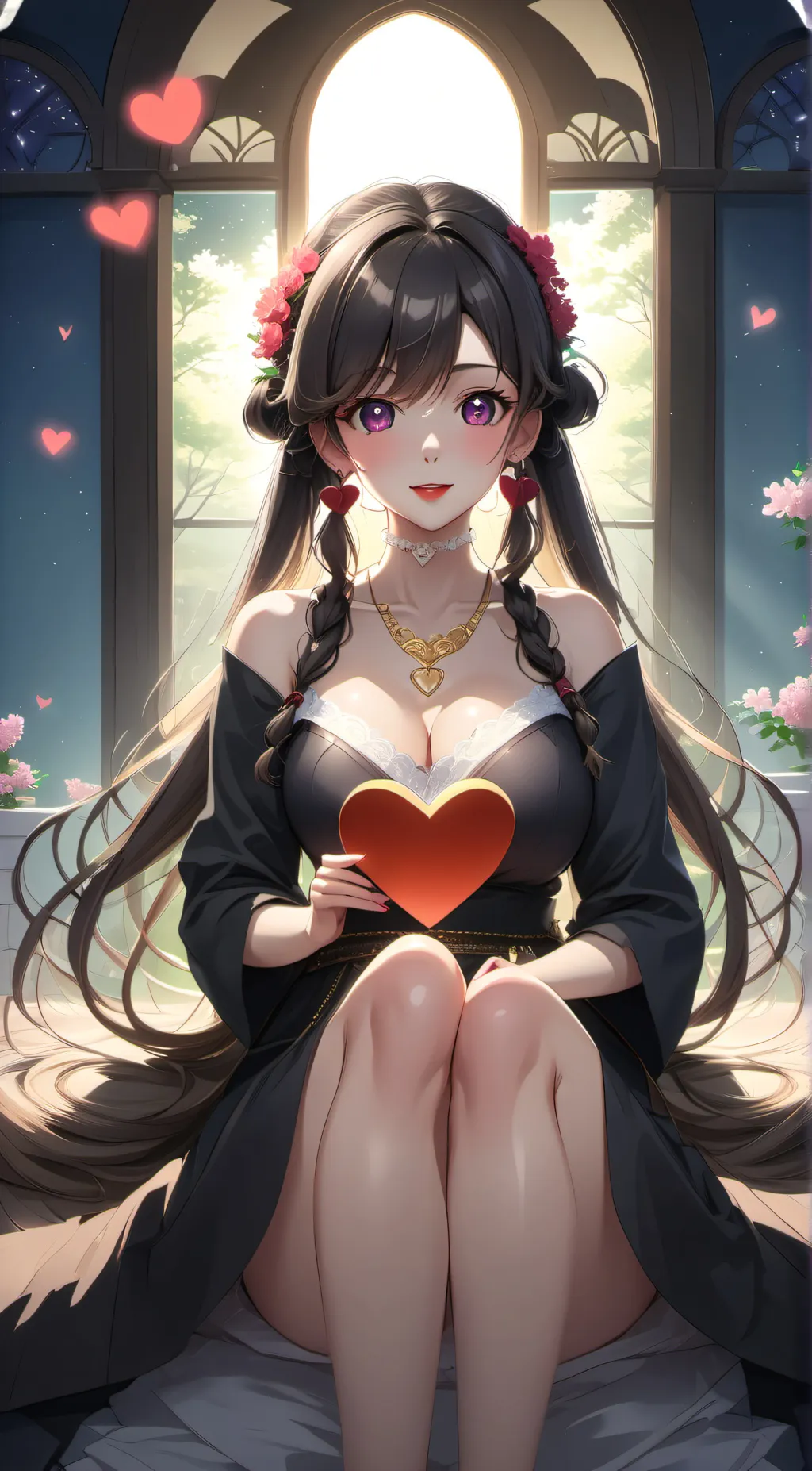 ai character: Lovla background