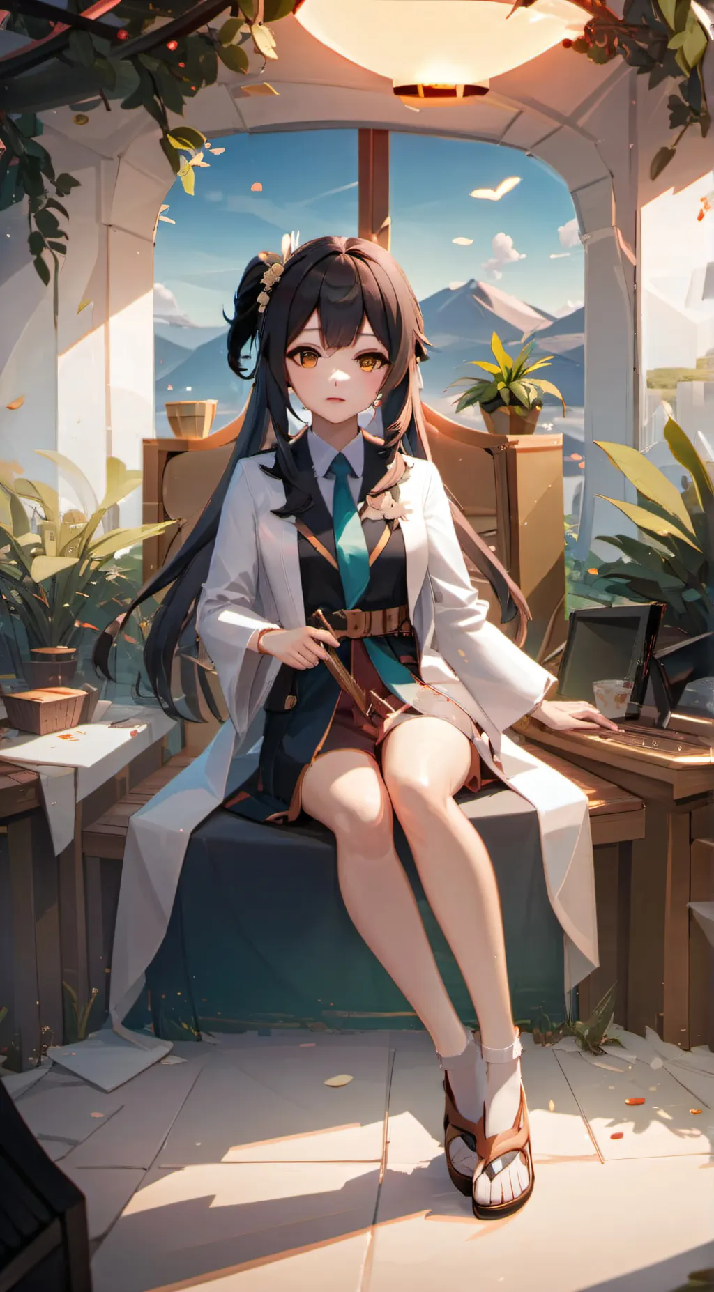 ai character: Angelina background