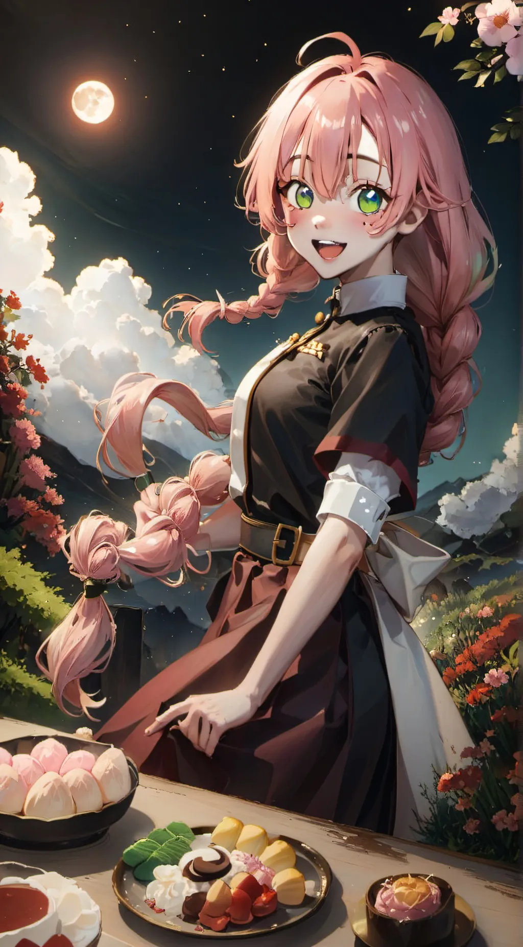 ai character: Kanroji Mitsuri background