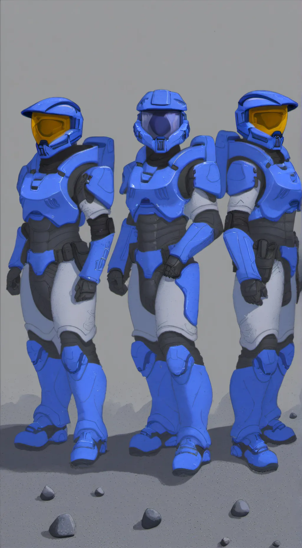 ai character: The Triplets  background