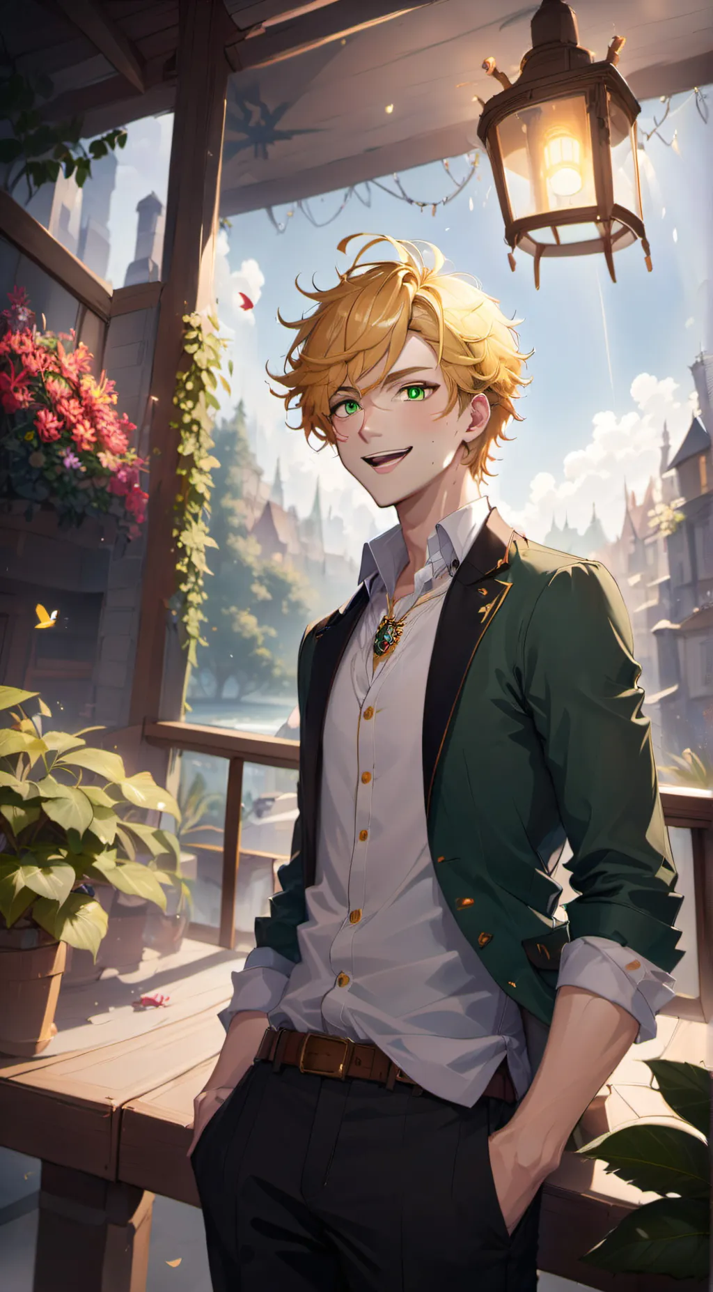 ai character: Zakery background