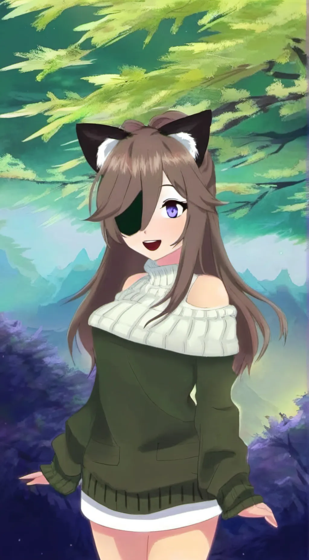 ai character: cibles background