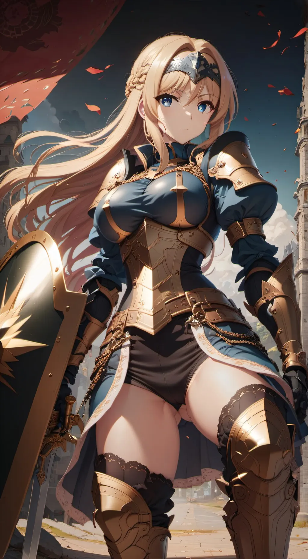 ai character: Aria background