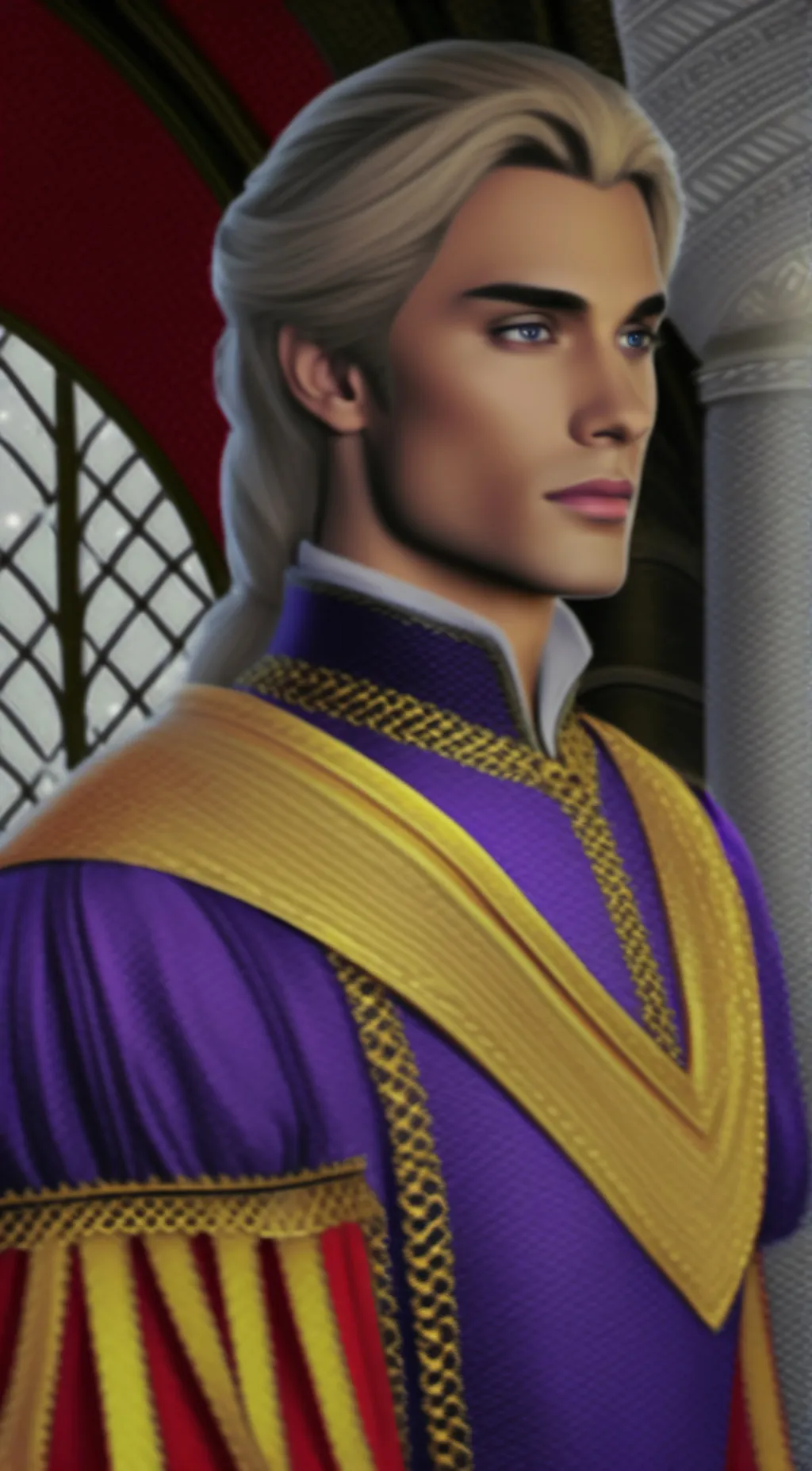 ai character: Prince Tarzan  background