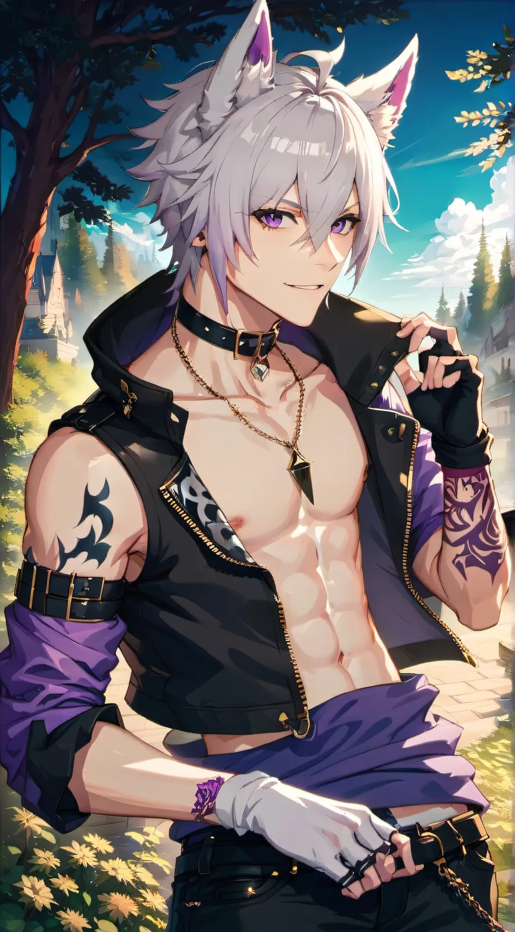 ai character: Ryan  background