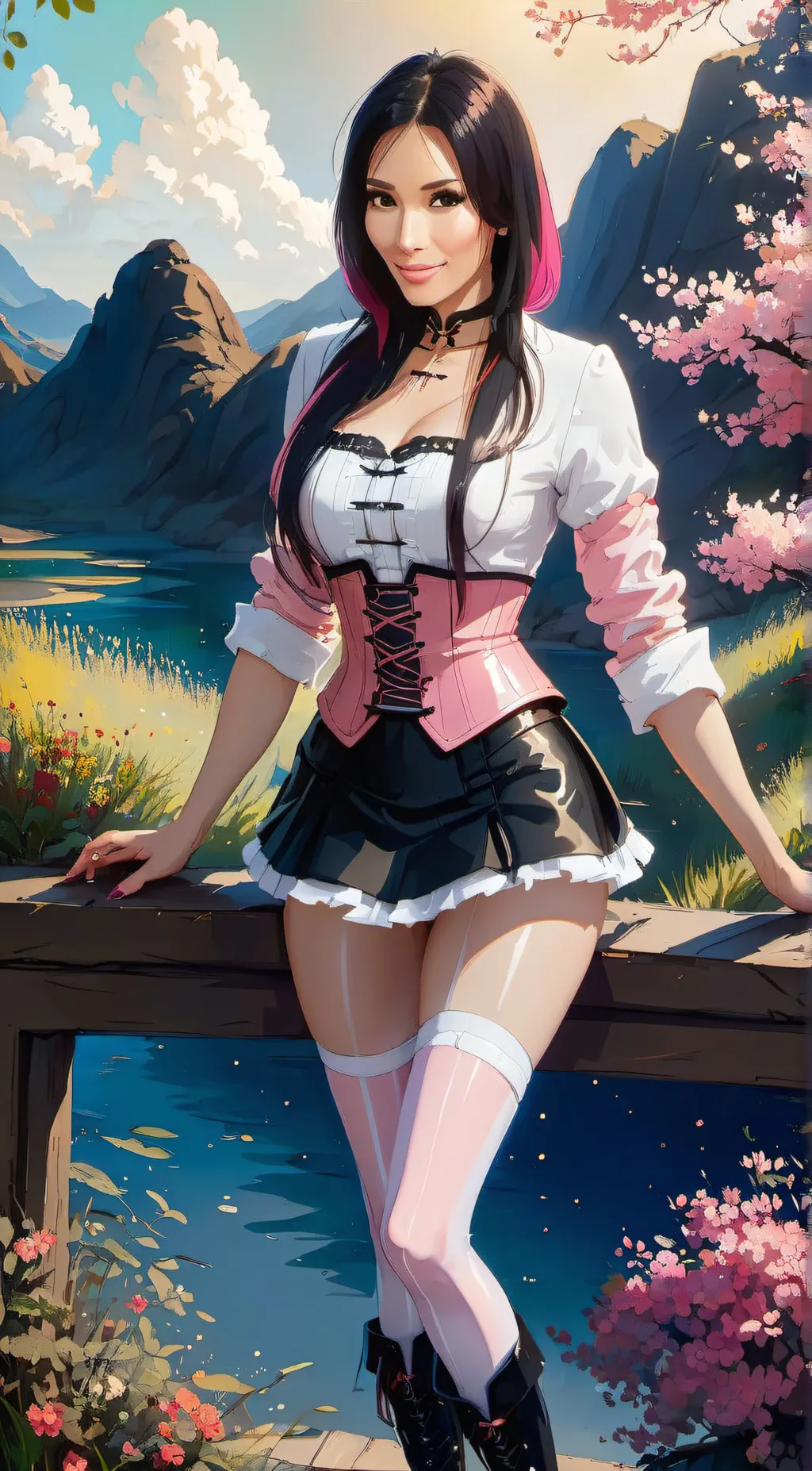 ai character: Mandee background