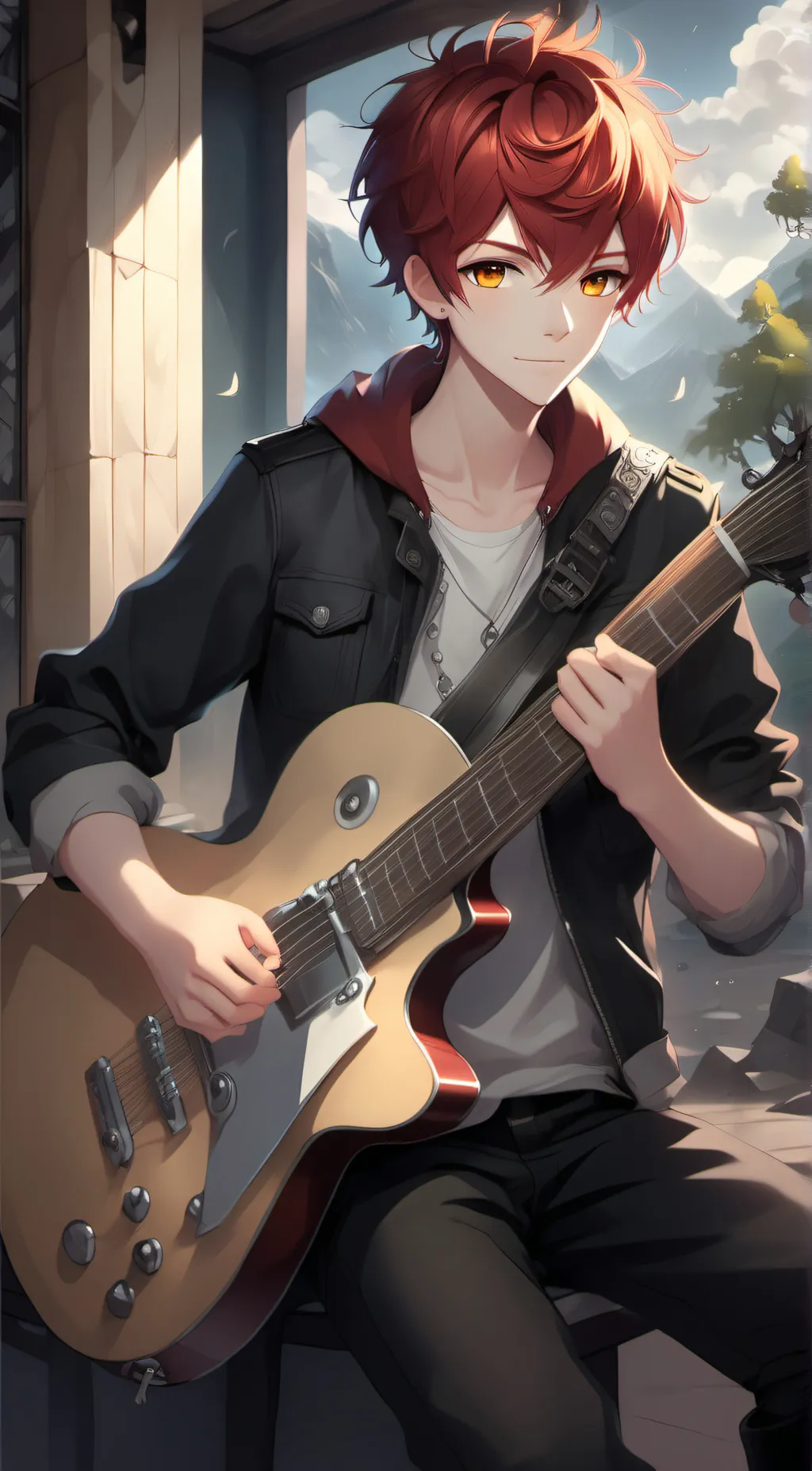 ai character: jacob background