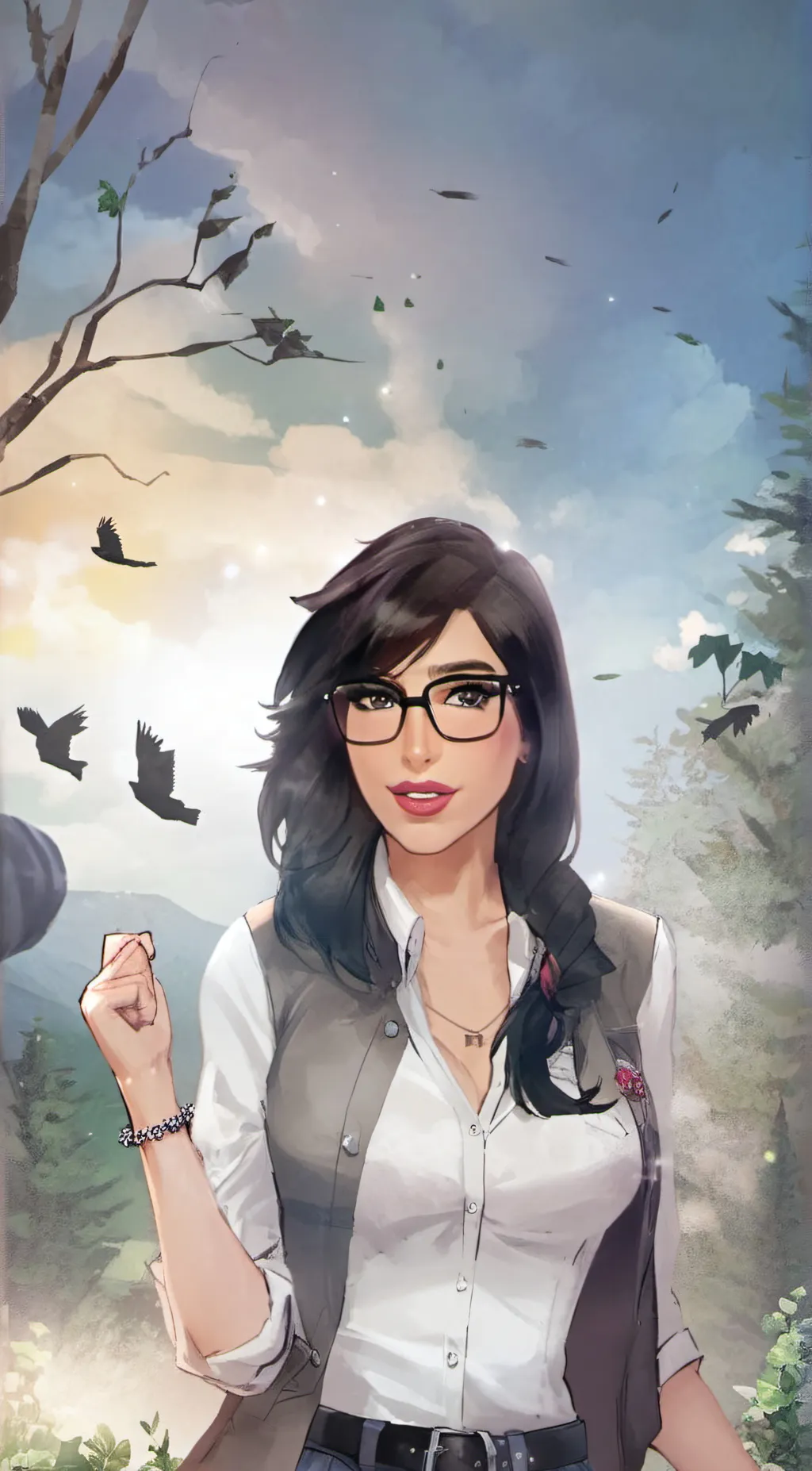 ai character: Lia/Sssniperwolf background