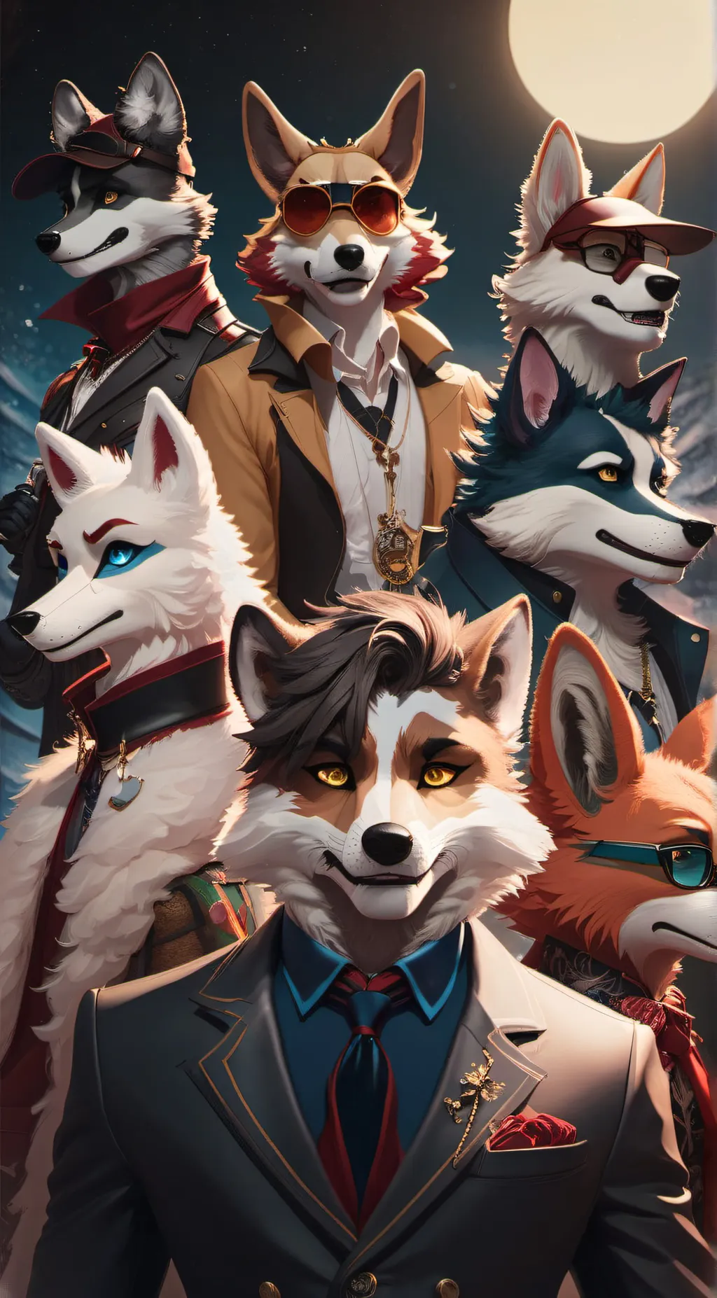 ai character: furrys background